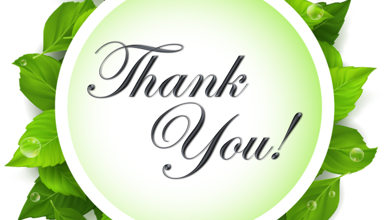Thank You Slide Template Free Download
